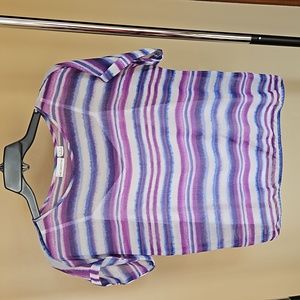 Liz Claiborne Layered Short Sleeve Top